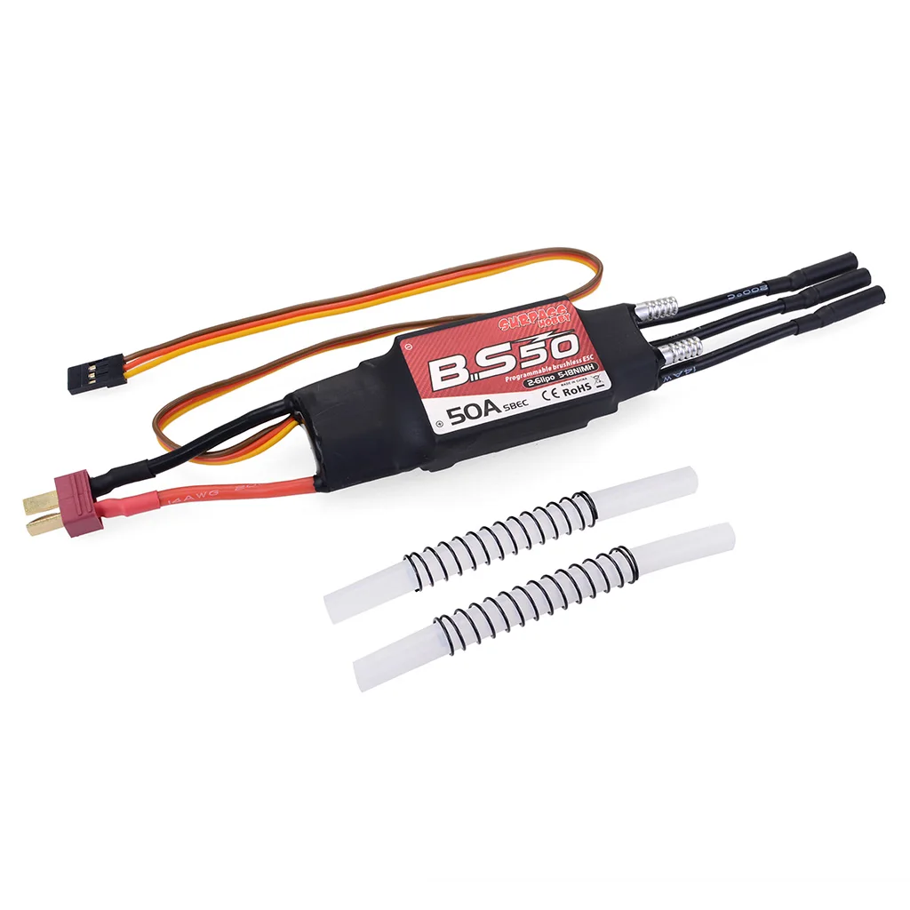 Waterproof 50A 70A 90A Boat Brushless ESC 2-6S Lipo BEC 5.5V/5A Programming Card for RC 2948 3660 3670 Motor - Цвет: 50A SBEC