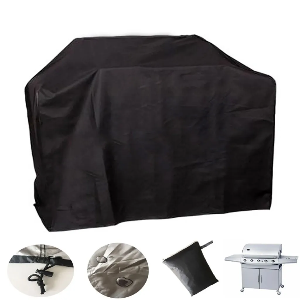Waterproof BBQ Cover Heavy Duty 28inch BBQ Accessories Grill Cover Rain Barbacoa Anti Dust Rain Gas Charcoal Electric Barbeque