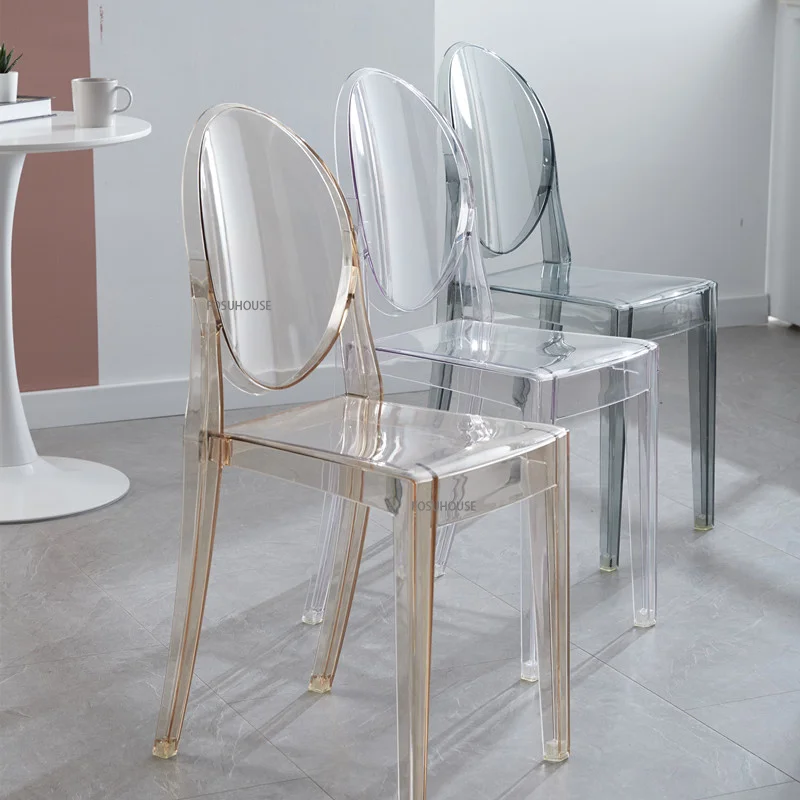 Politiek huiswerk slang Nordic Plastic Transparante Eetkamerstoelen Voor Keuken Meubels Victoria  Ghost Make Up Stoel Thuis Stapelbaar Rugleuning Eetkamerstoel|Eetkamer  stoelen| - AliExpress