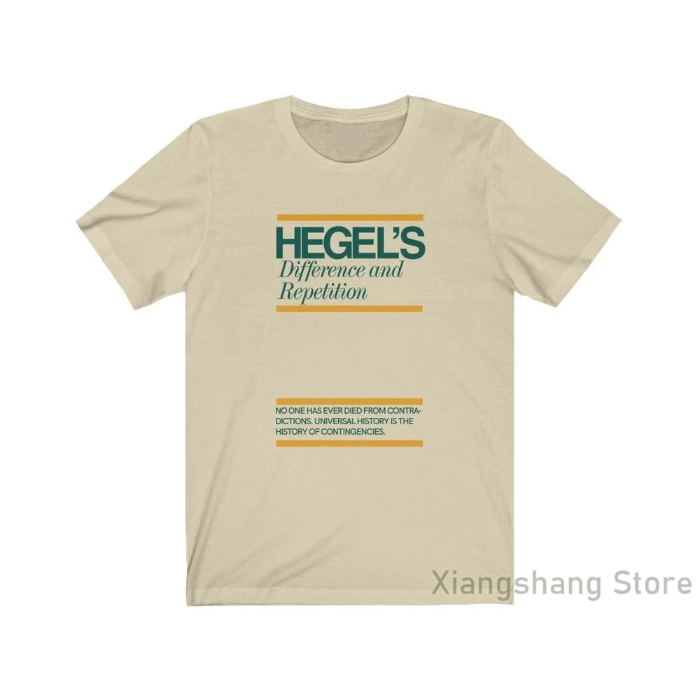 Deleuze The Phenomenology of Difference and Repetition Philosophy T-shirt Hegel vs