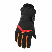 Новые зимние лыжные перчатки противоскользящие пальмовые водонепроницаемые лыжные перчатки для мужчин и женщин, Детские сноубордические велосипедные спортивные перчатки снежные рукавицы