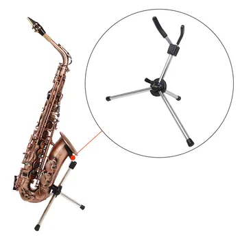 

Portable Saxophone Stand Holder Collapsible Sax Support Bracket for Saxophonist Beginners
