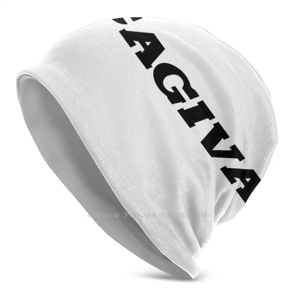 Cagiva Text Black 3D Print Cap Fashion Outdoor Beanie Skullies Lucky Explorer Cagiva Elefant Gran Raptor Mito Freccia Cagiva