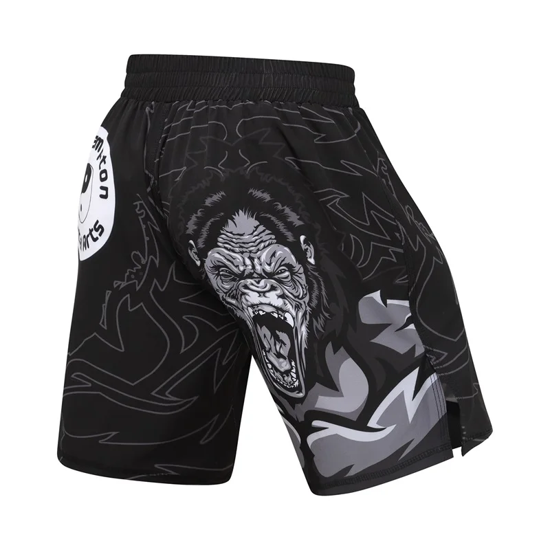 Sportsuit MMA Rashguard Jiu Jitsu T Shirts Boxing Jerseys Set BJJ KickBoxing Muay Thai Shorts Long Sleeve Pants 3D Print for Men