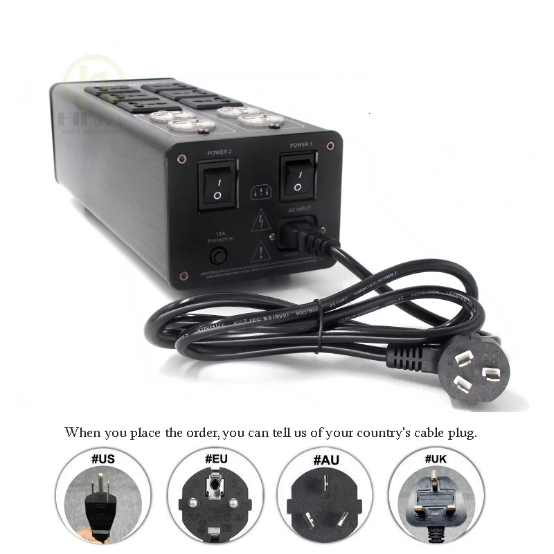 Hifi фильтр мощности Усилитель мощности фильтр AUDIOWALLE разъем ...