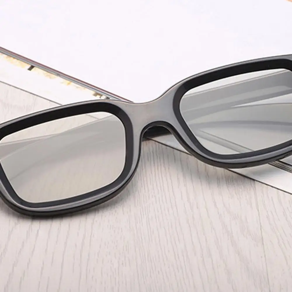 Hot Sale Universal Passive Circular 3D Polarized Movie Glasses Unisex ABS Frame Stereo Not Flash For 3D TV Cinemas Hot Sale Universal Passive Circular 3D Polarized Movie Glasses Unisex ABS Frame Stereo Not Flash For 3D TV Cinemas