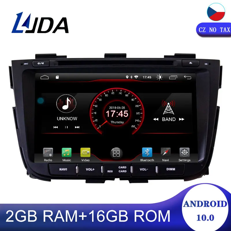 Автомагнитола 2 Din мультимедийный проигрыватель с DSP Android 10 0 GPS-навигацией Wi-Fi