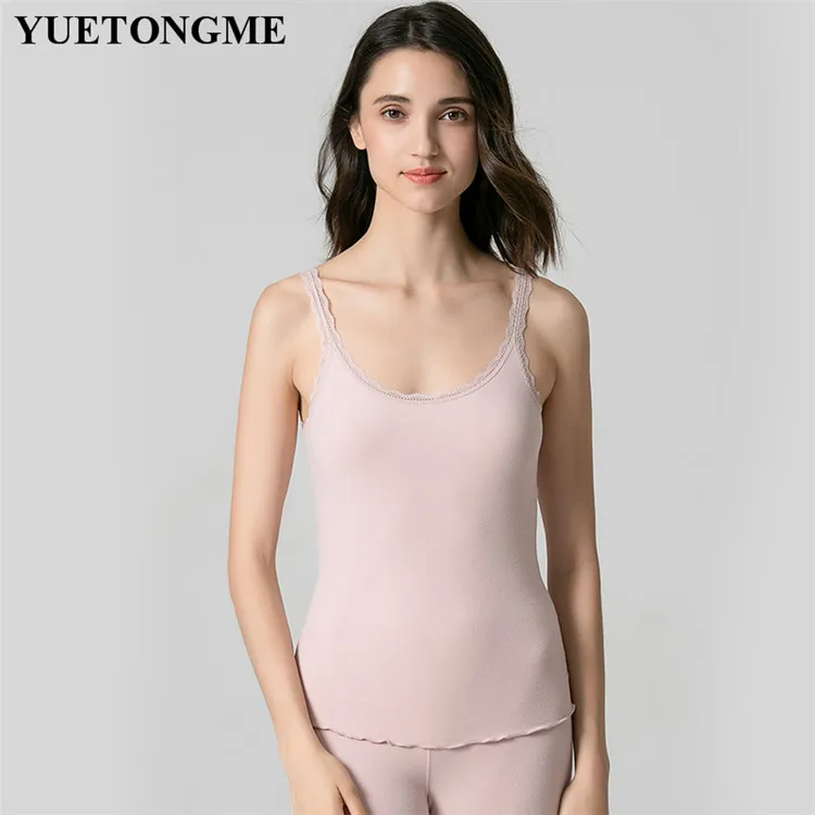 women's lace thermal vest spring and autumn new college wind loose sling pullover short sleeveless vest