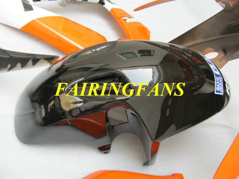 Инжекторный комплект для HONDA CBR900RR 929 00 01 CBR 900 RR CBR 900RR 2000 2001 REPSOL серебристый Обтекатели на кузов+ подарки HE35