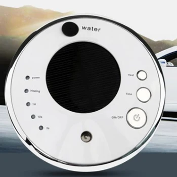 

Solar Powered Car Round Shape Negative Ion Diffuser Air Purifier Vehicle Phone Holder Charger Mist Maker Fogger