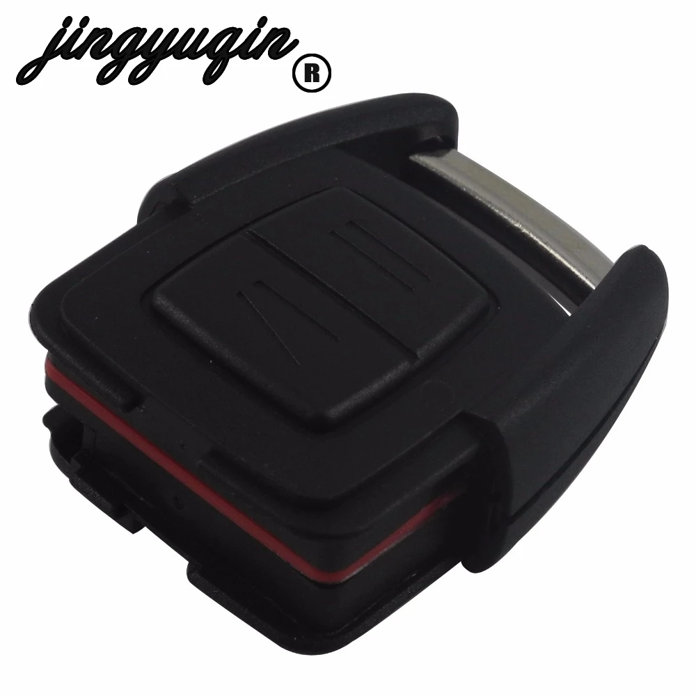 Чехол для автомобильного ключа jingyuqin с 2 кнопками Vauxhall Opel Astra Zafira Omega Vectra без чипа
