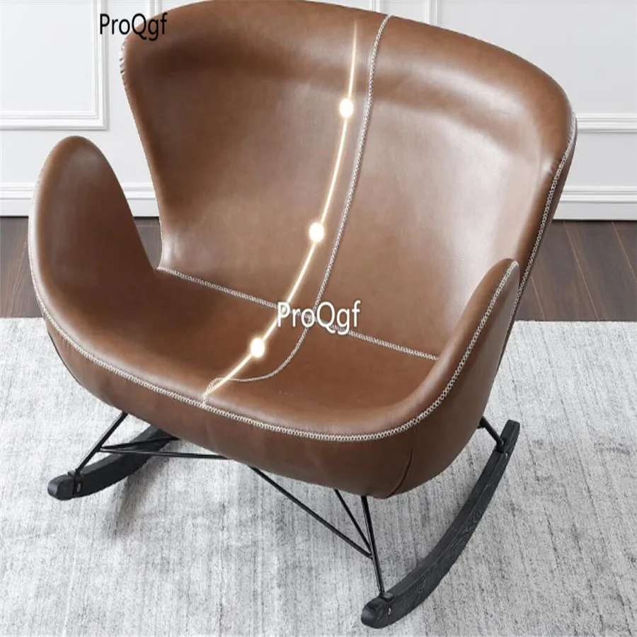 Ngryise 1 Set lounge leather minshuku swing sleeping chair