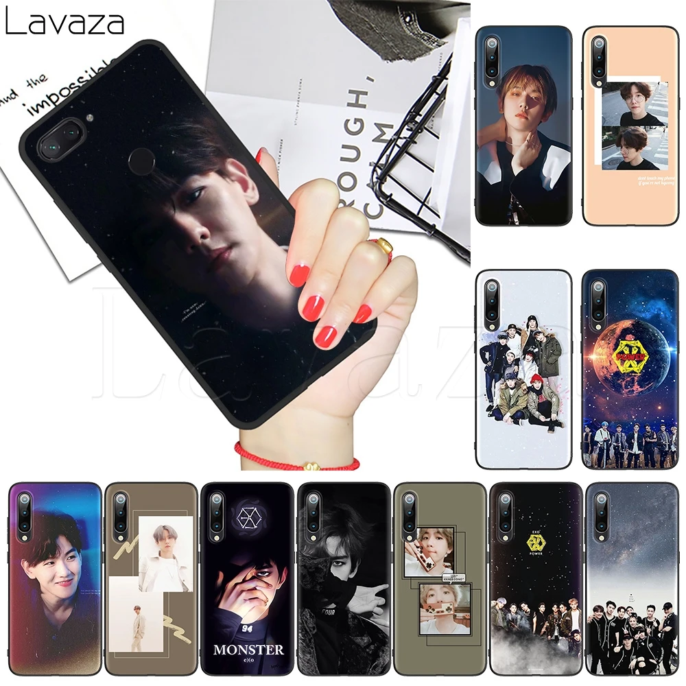 Мягкий чехол Lavaza EXO baekhyun для Xiaomi MI MAX 2S 3 6 8 9T CC9E SE A1 A2 A3 F1 Note 10 Pro Lite|Бамперы| |