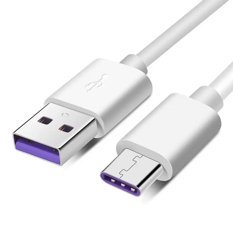 USB C 3,1 5A type C кабель для передачи данных для huawei mate 9 10 P10 P20 P30 Pro type-C 1 м Быстрая зарядка зарядное устройство для Nova 5 USB-C Supercharge