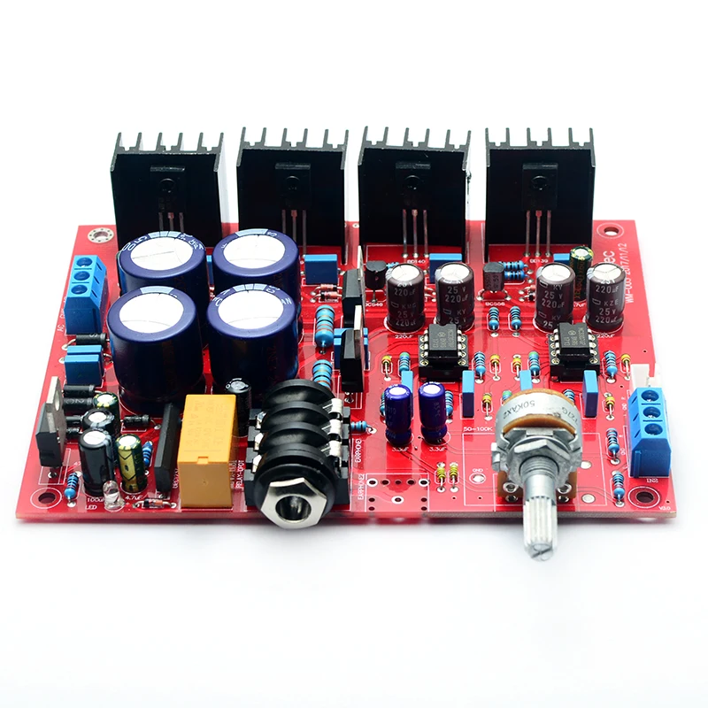 Audio Amplifier Board Headphone Amplifier UNISIAN E3 Base on Beyerdynamic A1 ALPS Potentiometer For Headphone