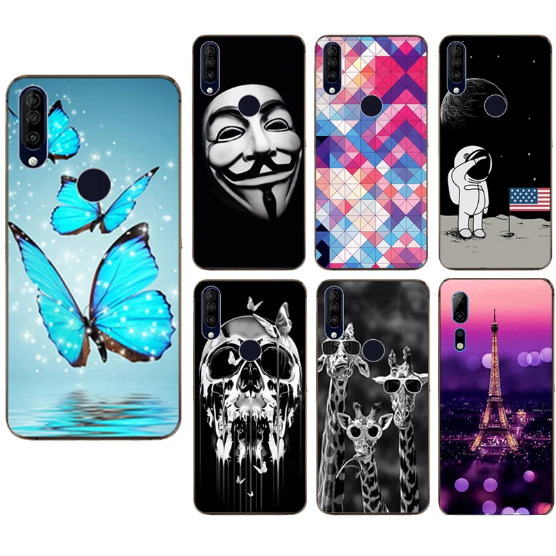 

For Wiko View3 Pro Case Fashion silicone Soft TPU Cute Back Cases for Wiko View 3 Pro Phone Cover Shells for Wiko View 3 Lite