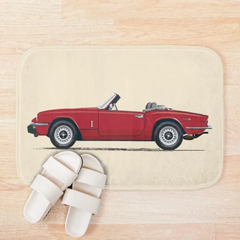 

Damson Red Mk4 Spitfire – by Triumph Bath Mat 3d Pattern Print Bath Mats Anti Slip Soft Washable Bathroom Mat