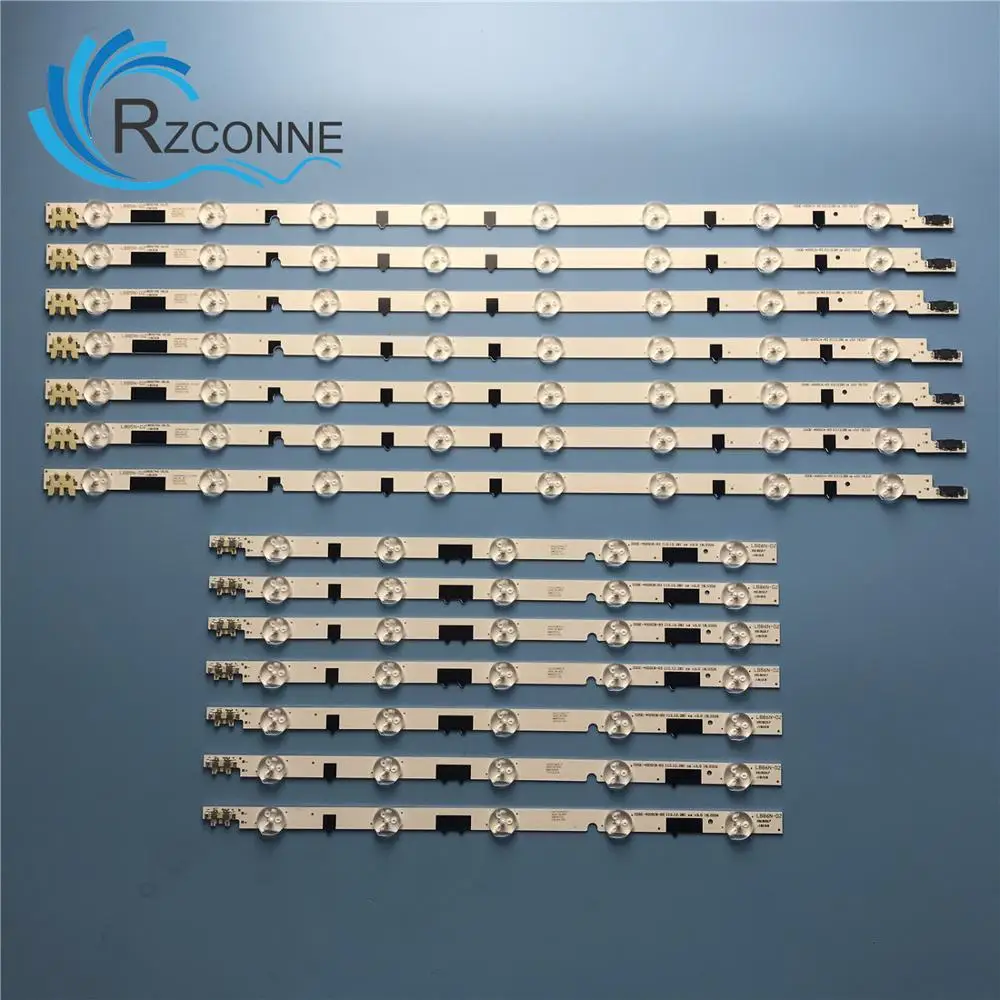 Tira de Luz de Fundo Led para tv 13 Lâmpada para tv 40 D2ge400sca-r3 Ua40f5500 2013svs40f Ue40f6400 D2ge-400scb-r3 Ue40f5000 Ue40f5700