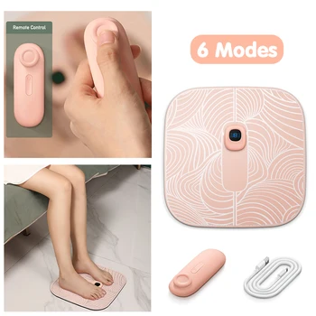 

Electric EMS Foot Massager Pad Feet Muscle Stimulator Foot Massage Mat Improve Blood Circulation Relieve Ache Pain Health Care