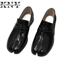 Специальные водонепроницаемые Мокасины, обувь на плоской подошве женские Пенни-лоферы; Фирменная женская обувь из натуральной кожи; с перемычкой между пальцами, относится к Обувь на тонкой подошве женские туфли-оксфорды на толстой подошве