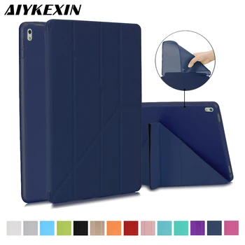 

AIYKEXIN Cases for iPad pro9.7, Soft TPU Leather for iPad pro9.7 Smart Cover Case For iPad A1673/A1674/A1675 Case for iPad