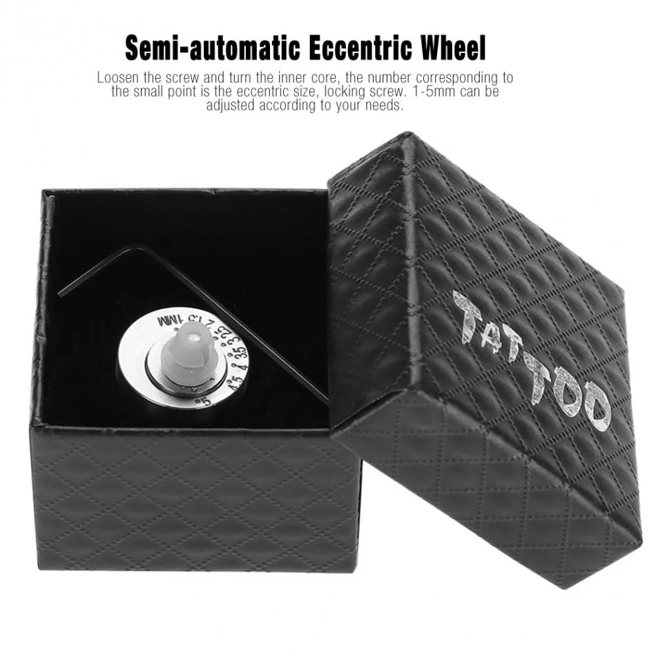 1pcs Stainless Steel Cam Wheel Bearing Tattoo Machine Part Accessories Eccentric wheel for Rotary Tattoo Machine