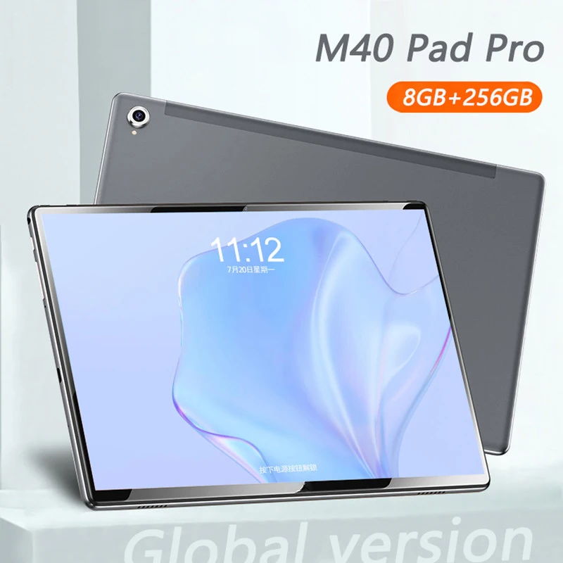 Планшет M40 Pro 10 дюймов 8 Гб ОЗУ 256 ПЗУ Android ядер | Компьютеры и офис