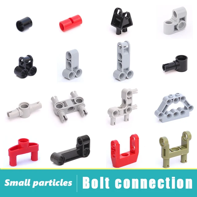 Moc high-tech Parts axle and pin connectors Bolted Connection DIY Building Blocks  Accessories Bricks Toys Compatible With other 1