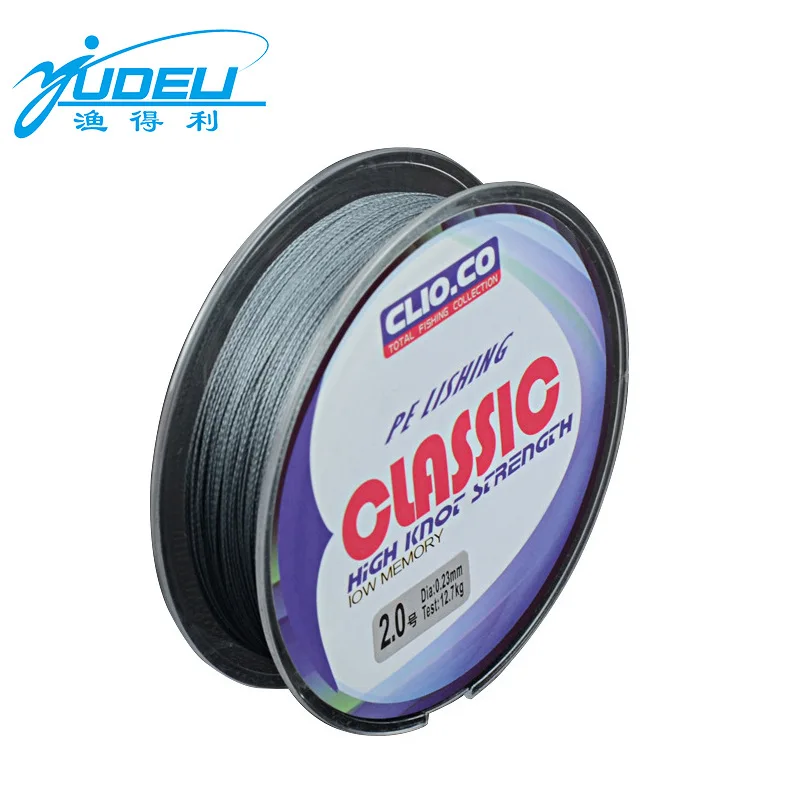 

Manufacturers Direct Selling yu de li PE Braided Wire Dyneema Fishing Line 100 M Monochrome Dyneema Fishing Line Cross Border