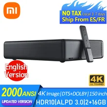 Xiaomi Mijia – projecteur Laser 1S TV 4K, 3840x2160 2000ANSI Lumens HDR 10 ALPD3.0, Bluetooth, WiFi, Android, Dolby Audio, Home cinéma