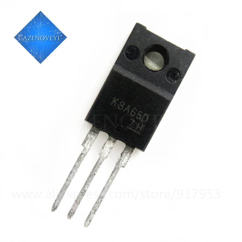 

10pcs/lot TK8A65D TK8A65 K8A65D TO-220F 650V 8A new original In Stock