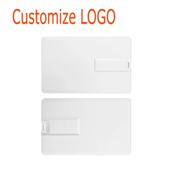 

Credit Card Usb Flash Drive 2.0 Pendrive Memoria USB Bank Card Pen Drive Flashdrive Custom Logo Usb Stick Gift Wedding Business