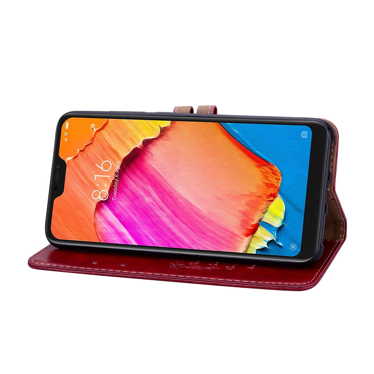 Luxury Leather Wallet Phone Case Cover