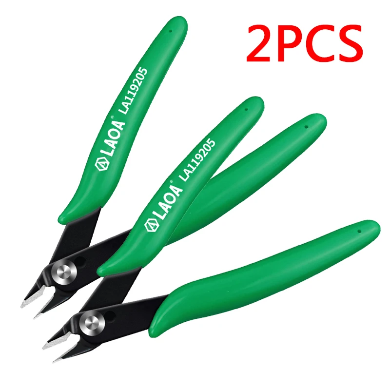 2PCS LAOA SK5 электронные ножницы диагональные плоскогубцы электрические ножницы электрика инструменты Сделано в Тайване - Цвет: 2PCS
