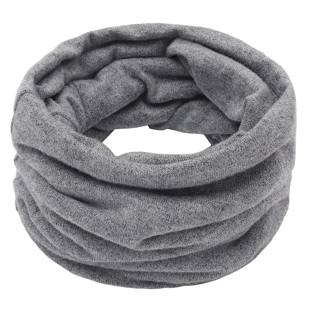 

New Winter Warm Knitted Neck Warmer Casual Women Men Scarf Wrap Outdoor Ski Climbing Scarf For Men Women Children Cotton Scarves