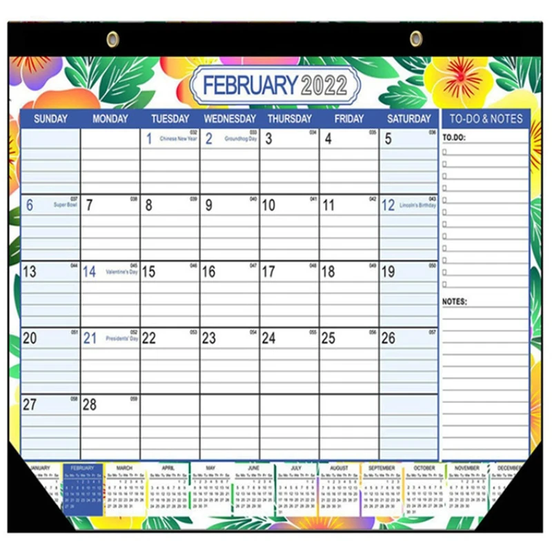 June 2023 Desktop Calendar 2022 Desk Calendar 18 Monthly Desk/Wall Calendar 430X305Mm/16.9X12Inch,  January 2022 June 2023|Calendar| - Aliexpress