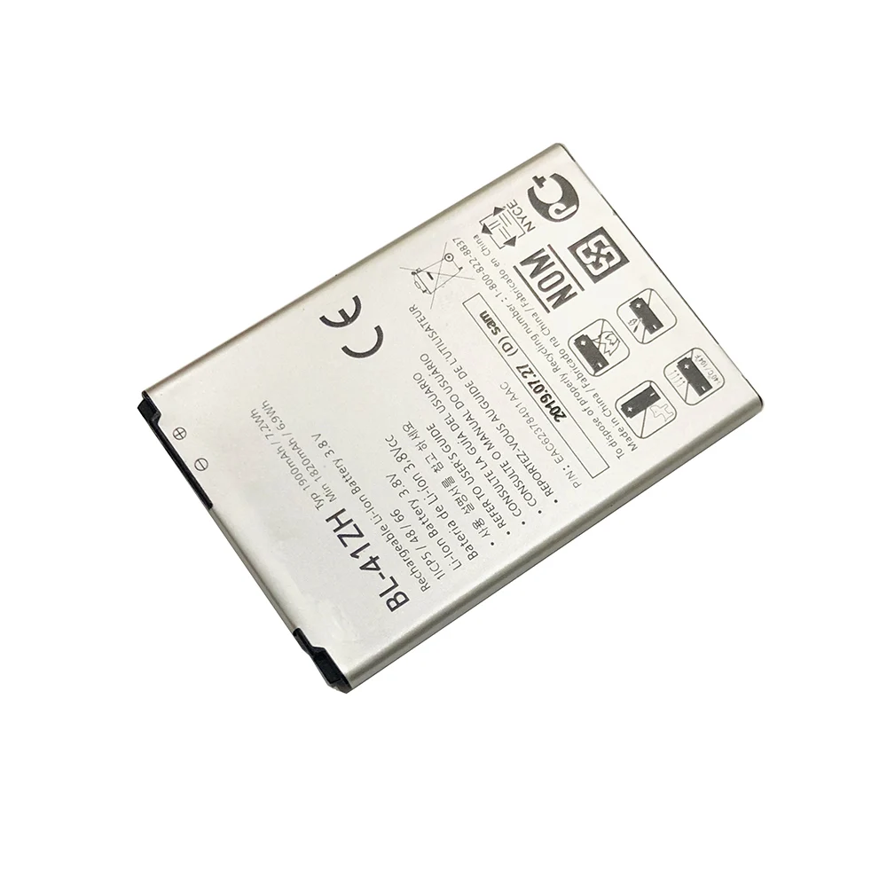 Высокое качество 1900 мА/ч, BL-41ZH батарея для LG Leon H340 H345 MS345 H343 Risio C40 L50 D213N TRIBUTE 2 LS665 leon h324