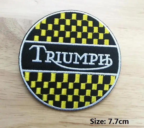 Triumph N7 Mr I Mr Robot Pow And Peace Love модная ткань с переводной значок нашивки значки - Цвет: Медь