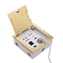 Напольная коробка с твердой плоской твердой поверхностью/Размер панели: 18x18 см/Размер коробки: 16,8x16,8 см, высота 65 мм