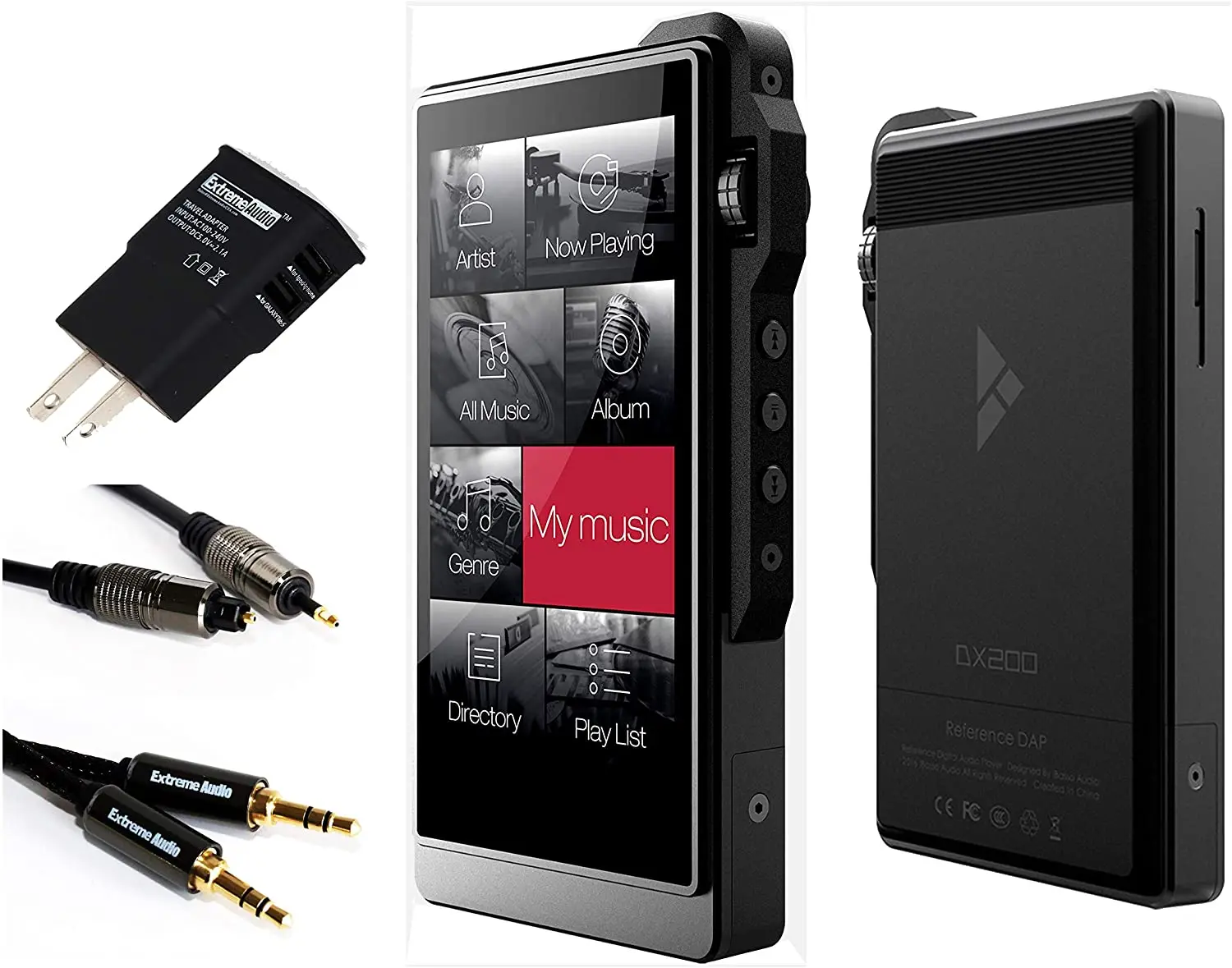 Исходный аудиоплеер iBasso DX200 с высоким разрешением включая гарантию США двойной