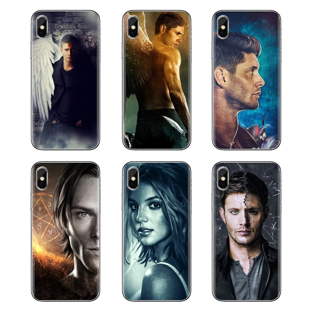 dean winchester supernatural For Samsung Galaxy S3 S4 S5 Mini S6 S7 Edge S8 S9 S10 Plus Note 3 4 5 8 9 Silicone Phone Case Cover |