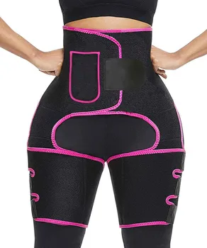 

3-in-1 High Waist Slim Thigh Shaper Trimmer Butt Lifter Waist Trimmer Belt Butt Lifter Workout Fitness Leg Shaper Sauna Fitness