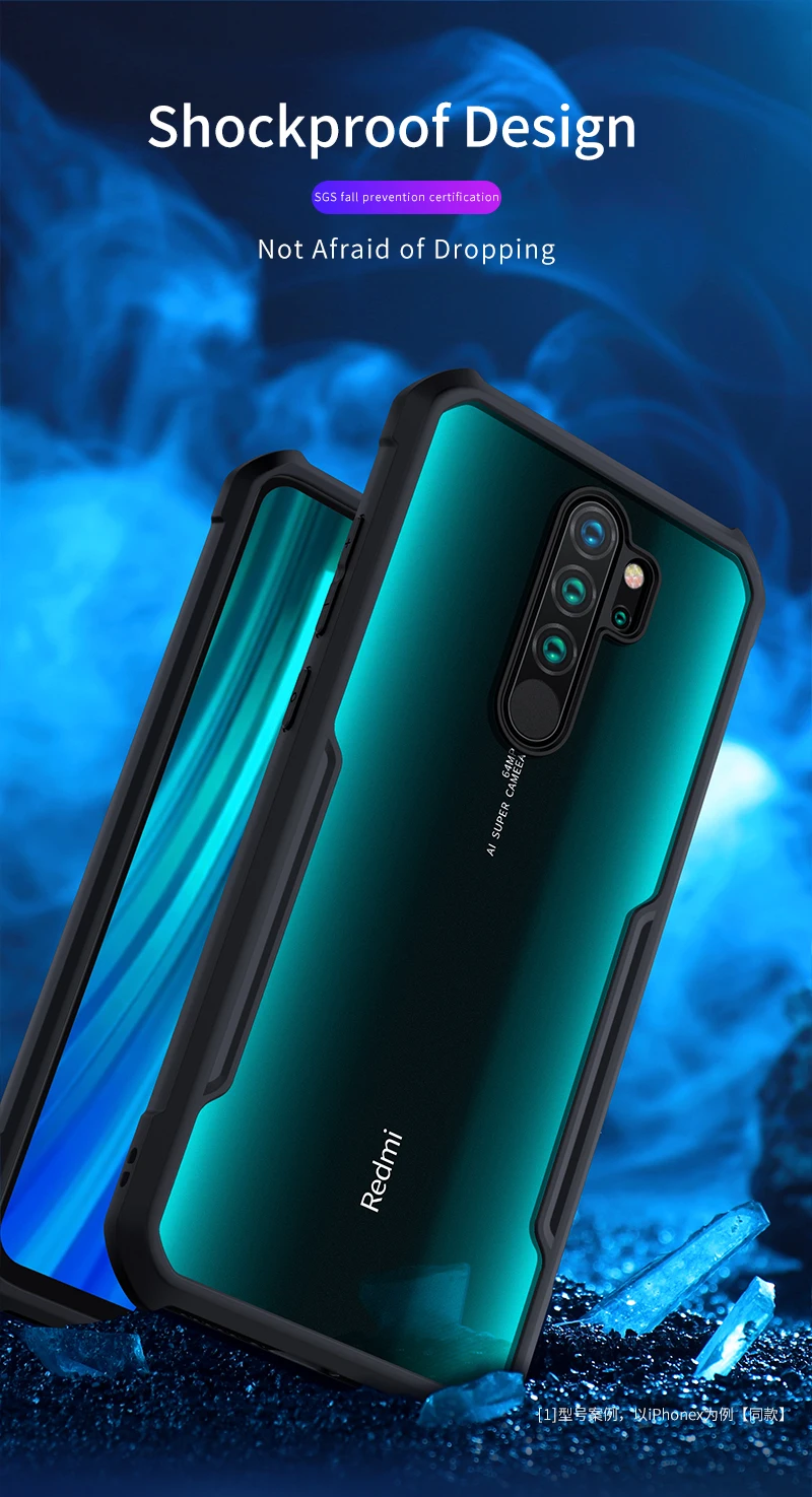 XUNDD противоударный чехол для телефона для Redmi Note8pro/Note8 защитный для Redmi Note7pro/Note7 с подушкой безопасности Beetle