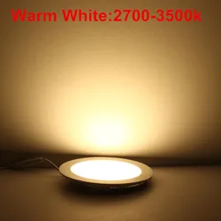 Versatile Dimmable Ultra - Thin LED Downlight - Dimmable 12W (Warm White)