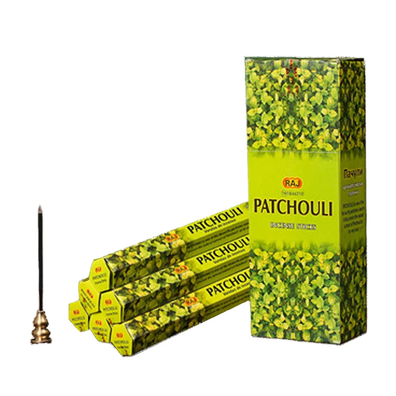 Новые ароматические палочки Patchouli индийские для благовоний Аутентичные 120 шт./лот