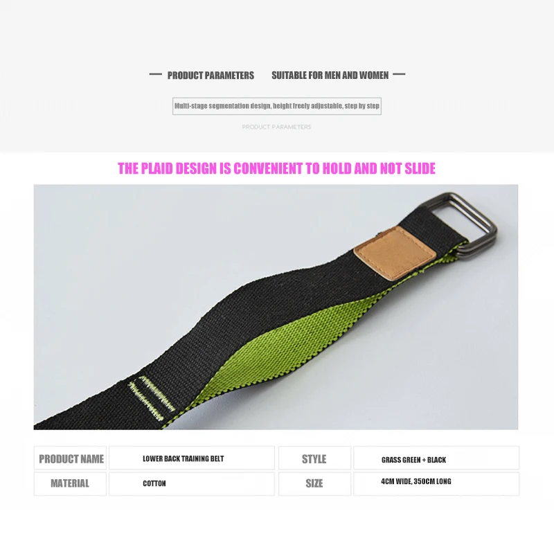 Flexibility Stretching Leg Stretcher Strap Ballet Cheer Dance Gymnastics Trainer Yoga Stretch Belt Durable Elastic Leg Stretcher