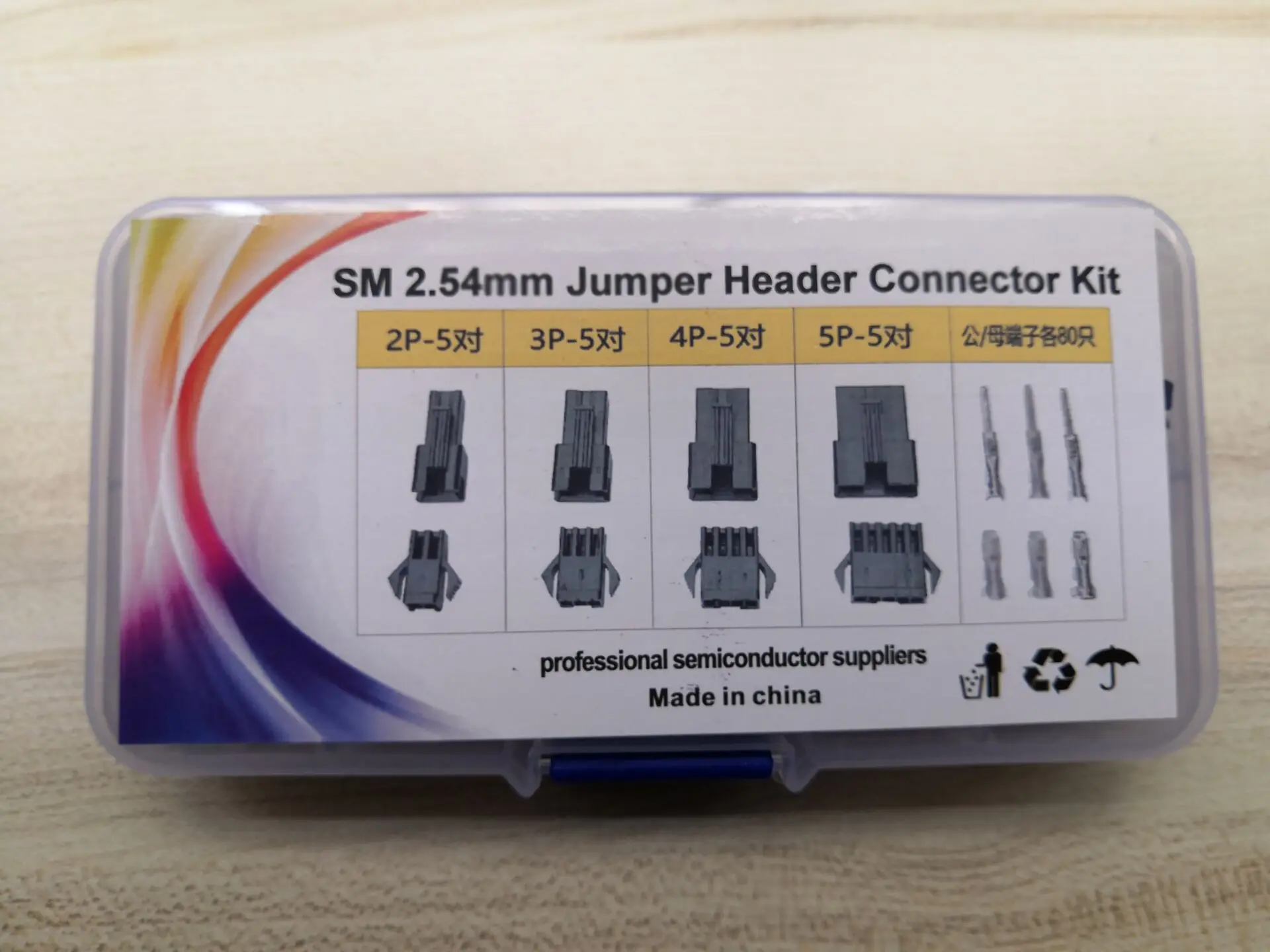 200 шт. разъем для штекера JST SM Штекерный гнездо 2 54 мм 2R SM2.54 комплект контактов +