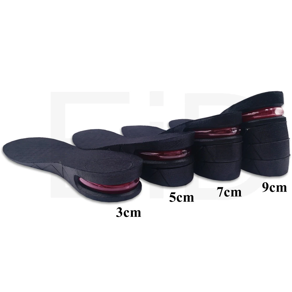 EiD 3-9 см, увеличивающая рост стелька, подушка, увеличивающая рост, регулируемый крой обуви, вставка на пятке, высокая поддержка, впитывающая подошва для обуви
