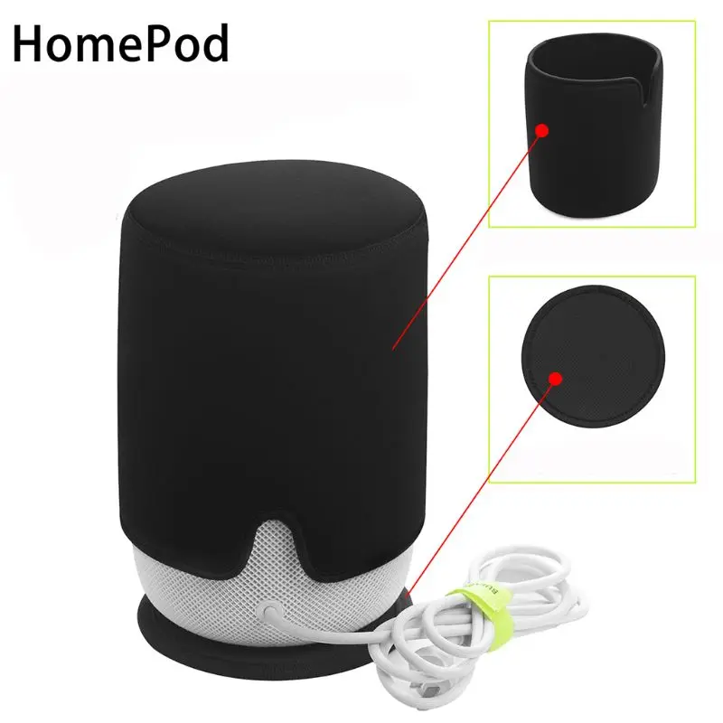 Неопреновый Чехол для хранения Защитный чехол для Apple HomePod Bluetooth динамик высокое качество