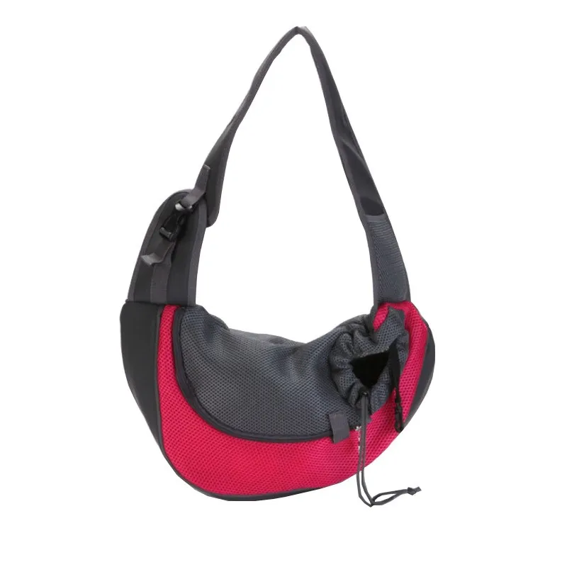 S/L Открытый Путешествия собака сумка сетка Оксфорд один комфорт Слинг Сумка Pet Puppy Carrier